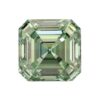 Asscher cut green lab-grown diamond (Square Emerald Cut) import placeholder for 5974