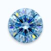 diamant rond bleu