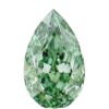 Green pear shape lab-grown diamond import placeholder for 7851