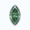 green marquise shape diamond