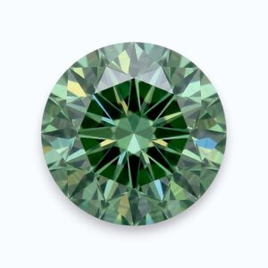green round cut diamond
