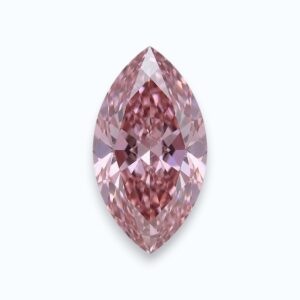Diamant rose de forme marquise
