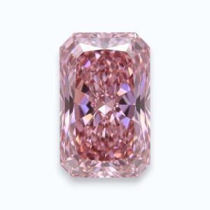 pink radiant shape diamond