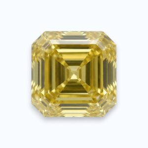 diamant asscher jaune