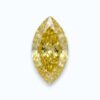 Diamant jaune de forme marquise