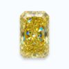 yellow radiant shape diamond